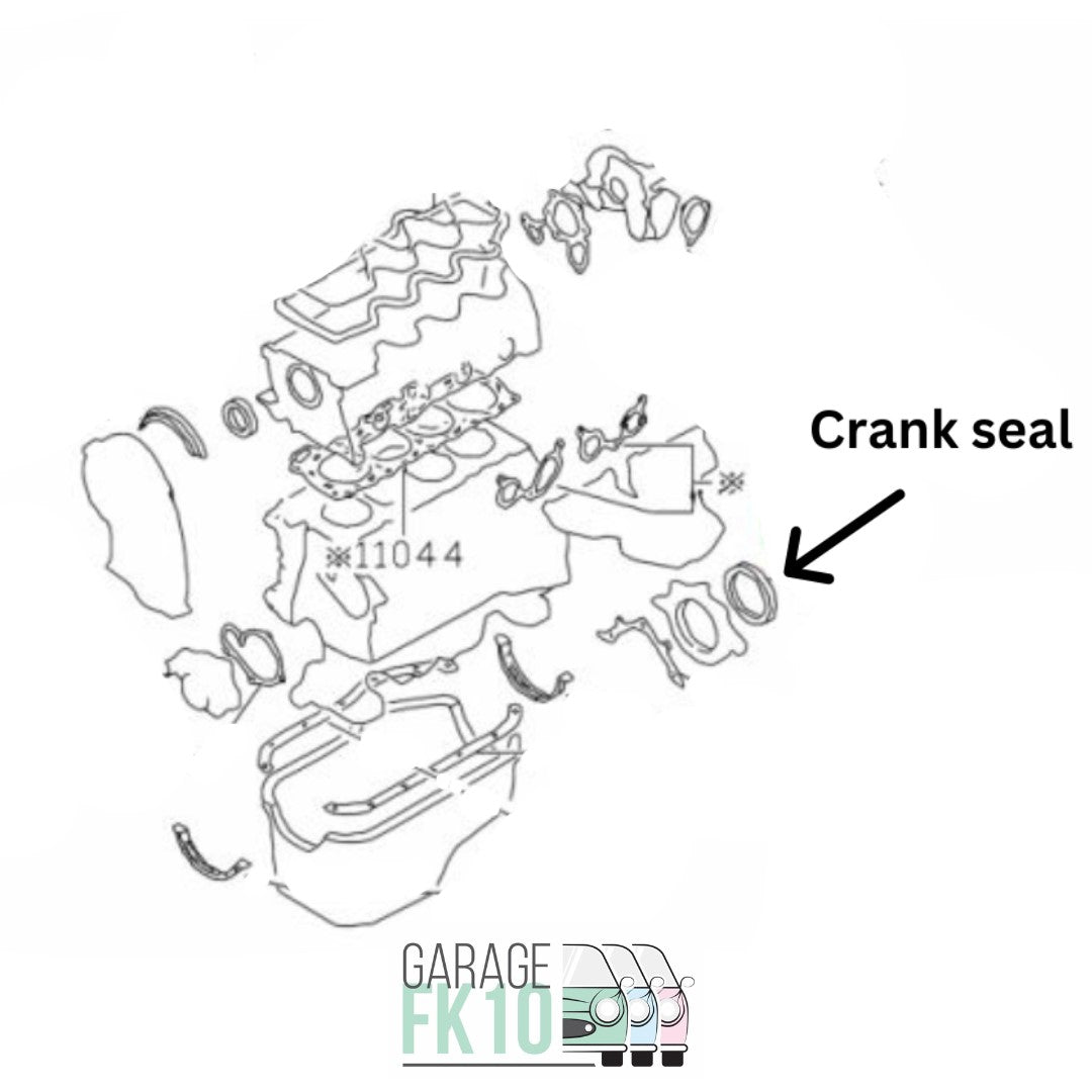 Nissan Figaro rear crankshaft oil seal
