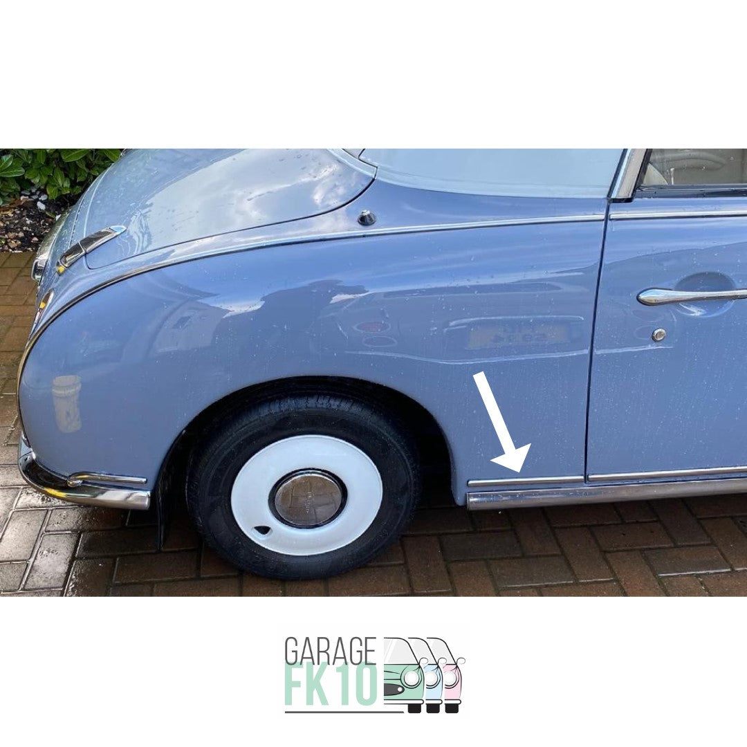 Nissan Figaro rear quarter panel lower trim
