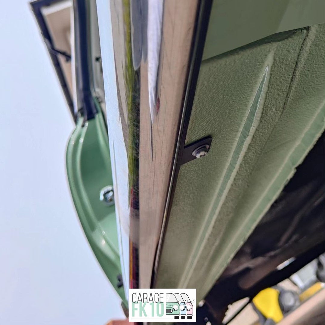 Nissan figaro genuine lower stainless steel sill cover