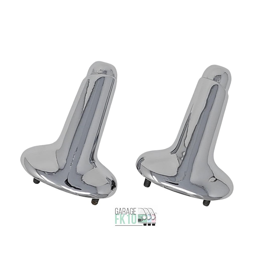 Nissan Figaro re-chromed mirror stalks